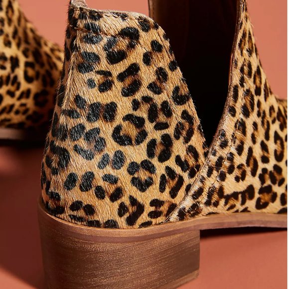 Anthropologie Matisse Animal-Printed Ankle Boots ~ Size 8 - Picture 4 of 11